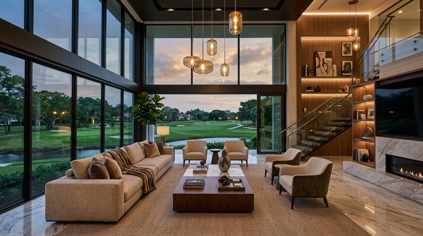 Double Height Living Sanctuary